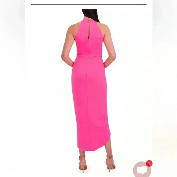 Julia Jordan Knot Neck Tulip Hem Dress - Picture 6 of 12